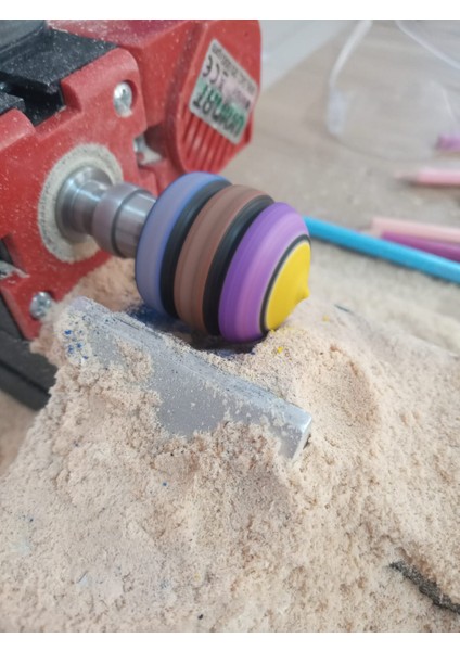 Ahşap Torna Topaç Silindiri ( 100' Lü Paket )