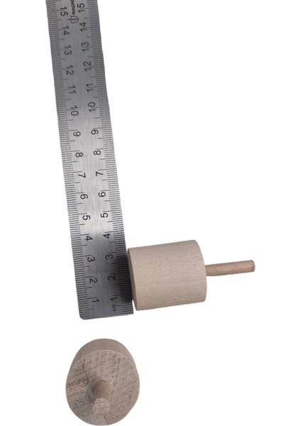 Ahşap Torna Topaç Silindiri ( 100' Lü Paket ) indirimleri