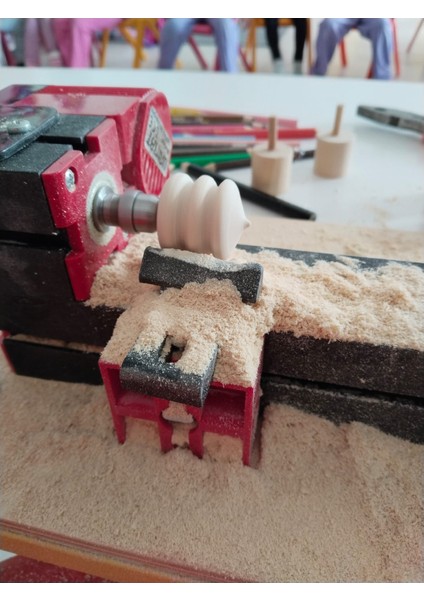 Ahşap Torna Topaç Silindiri ( 100' Lü Paket )