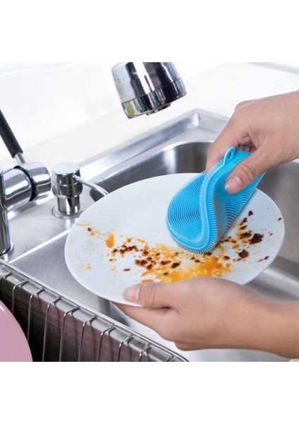 ® 2'li Kir Tutmaz Tırtıklı Yüzey Bulaşık Yıkama Pedi fiyatları