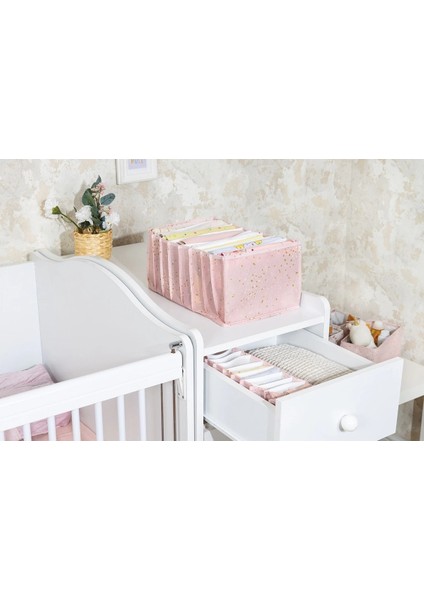Baby Akordiyon Organizer Çekmece Düzenleyici Large (Pembe) -04089 fiyatları