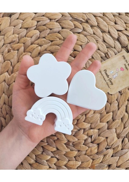 Beyaz Kalp-Çiçek ,gökkuşağı-Kağıt Fotoğraf Tutucu fiyatları