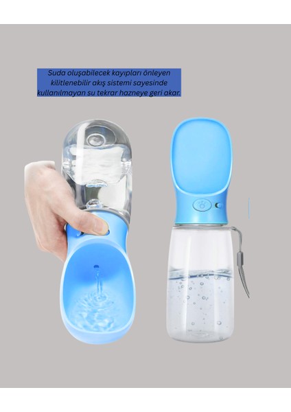 Sızdırma Önleyici Silikon Halkalı Pet Su Dispenseri Gezi Seyahat Için fiyatları