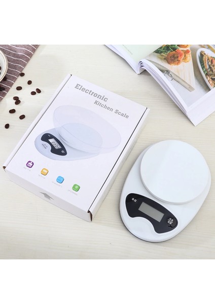 Hazneli Mutfak Terazisi SH-136 - 5 kg Hassas Dijital Tartı fiyatları