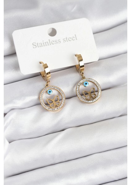 316L Çelik Halka Kadın Küpe