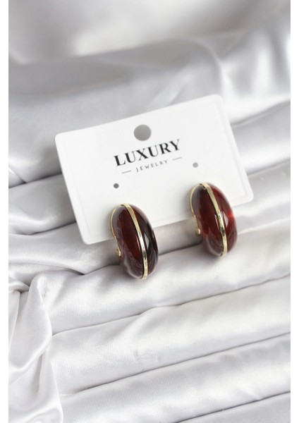 Pirinç Kadın Küpe