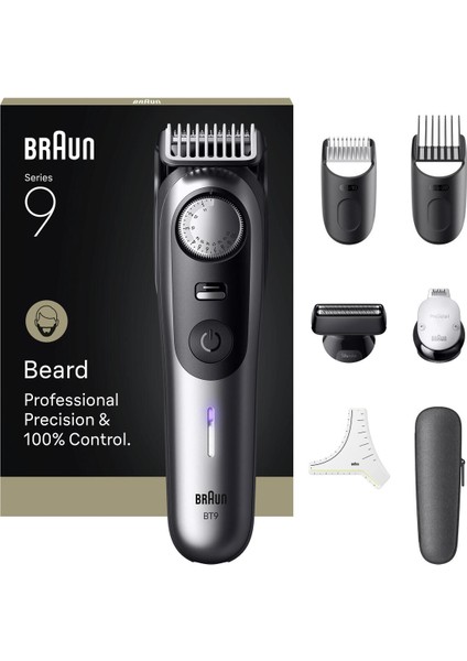 Sakal Düzeltici Series 9 +7 Berber Ekipmanı, 52 Uzunluk, Problade, BT9520