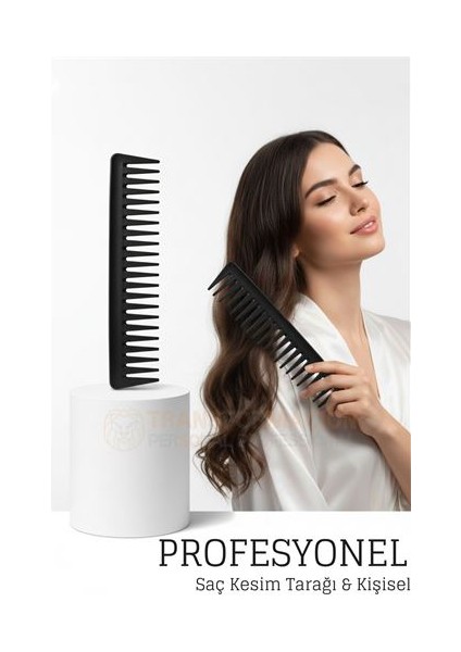 Kuaför Saç Kesim Tarağı - Profesyonel Berber Kesim Tarağı