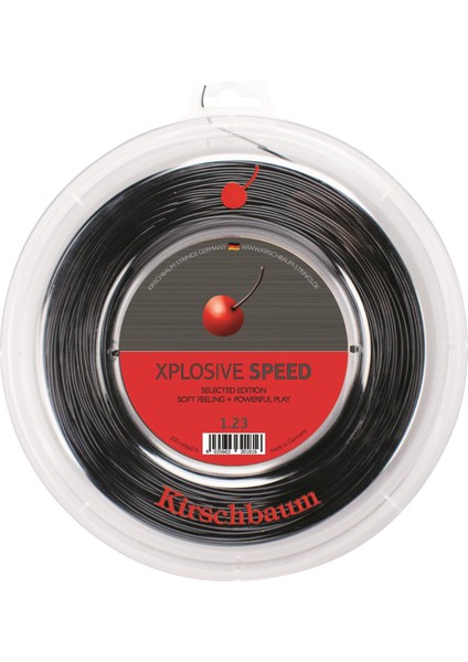 200M Reel Xplosive Speed 1,28 Siyah Tenis Rulo Kordaj