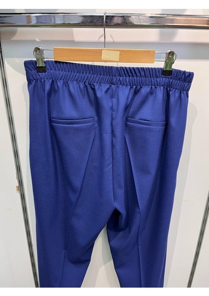 Dekorati̇f Düğmeli̇ Arka Bel Lasti̇kli̇ Pantolon modelleri