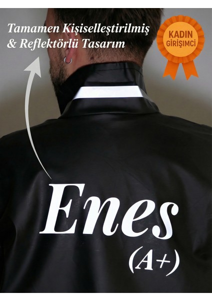 Kişiselleştirilebilir Motocu Yağmurluğu