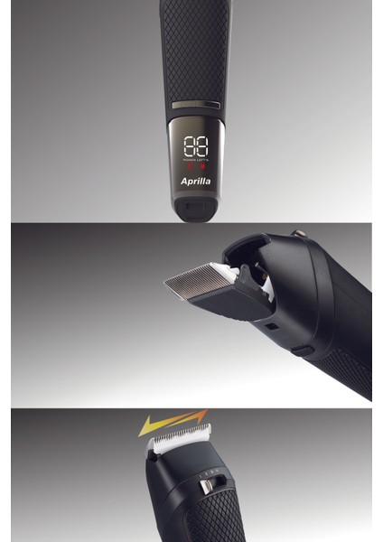 Dijital Göstergeli Su Geçirmez Şarjlı Sakal ve Saç Kesim Makinesi fiyatları