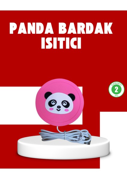 USB Kablolu Silikon Bardak Isıtıcısı Sevimli Hayvan Figürlü 50–60° Sıcak Tutma