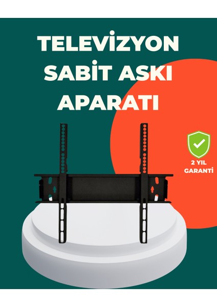 32-65 Inç LCD LED Tv Askı Aparatı 75 kg Taşıma Güçlendirilmiş Çelik