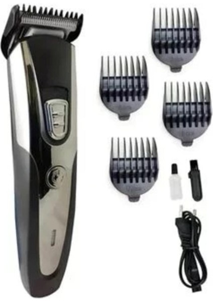 Profesyonel Şarjlı Saç Sakal Kesme ve Tıraş Makinesi Seti