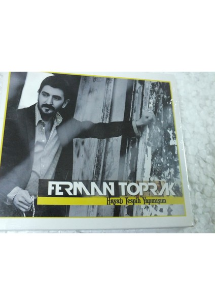 Ferman Toprak Hayatı Tespih Yapmışım CD Sıfır Ambalajında