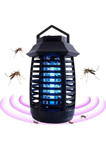 Tutma ve Asma Saplı Ledli Sinek Makinası 2W Sinek Öldürücü Uv Mor Işıklı Aparat indirimleri