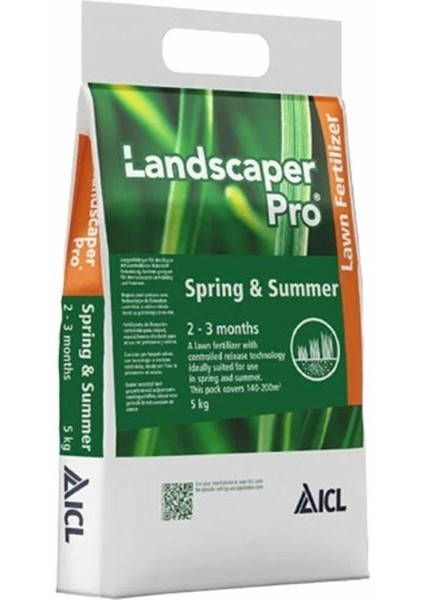 Spring & Summer Çim Gübresi 20-0-07 (5 Kg)