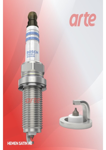 Kia Rio Benzin / Lpg (2011-2017) Uyumlu | Çift Iridyum Buji Seti | 4 Adet | modelleri