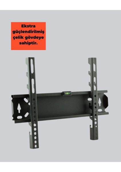 32-65” Tv Duvar Askı Braketi 75 kg Kapasiteli Anti Statik Boya fiyatları