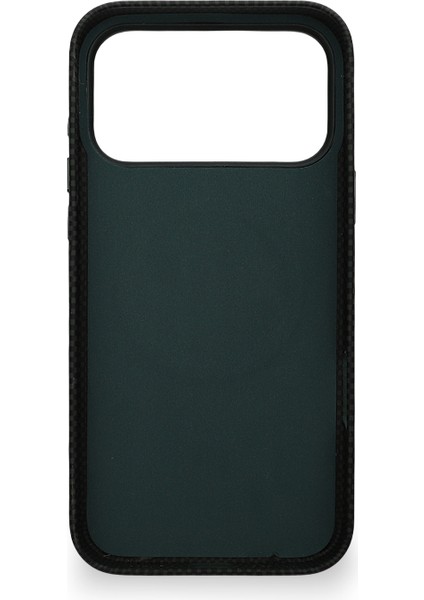 Carbon Weave Magsafe iPhone 17 Pro Zümrüt Karbon modelleri