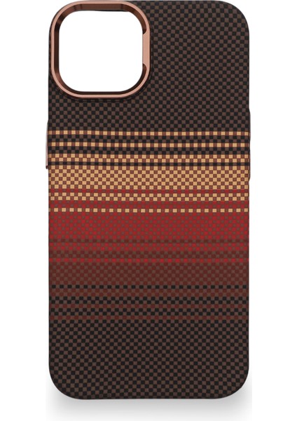 Pixel Weave Case iPhone 15 Ateş Çizgisi fiyatları