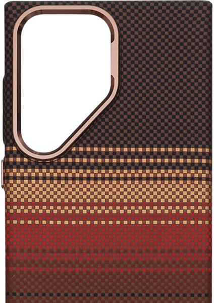 Pixel Weave Case Galaxy S24 Ultra Ateş Çizgisi