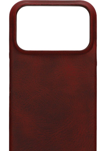 Naked Grain Case iPhone 17 Pro Max Crimson Vow