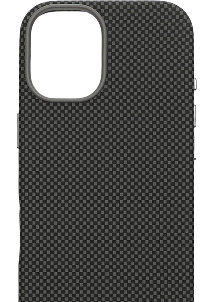 Carbon Weave Magsafe iPhone 17 Titanyum Gri