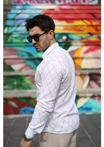 Erkek Şamre Kumaş Gömlek