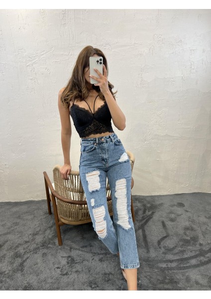 5998 Kot Pantolon-Mavi fiyatları