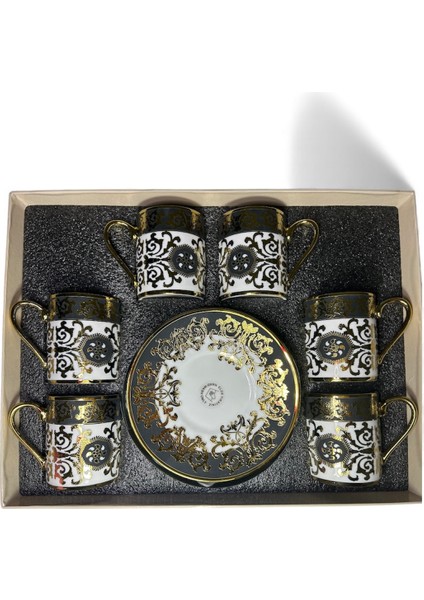 Porselen Fincan Takımı 6lı 90 cc (RSY-106)