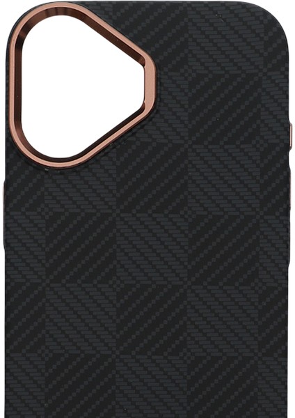 Pixel Weave Case iPhone 17 Gece Izgarası