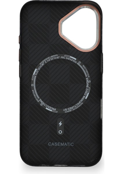 Pixel Weave Case iPhone 17 Gece Izgarası modelleri