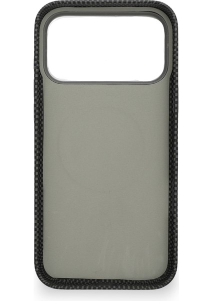 Carbon Weave Magsafe iPhone 17 Pro Max Titanyum Gri modelleri