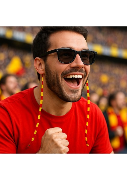 Gözlük Ipi, Sarı Kırmızı Taraftar Gözlük Askısı fiyatları