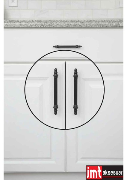 Sert Plastik 128 mm Siyah Mobilya Mutfak Dolabı Komidin Tv Ünütesi Dolap Kulpları 10 Ad fırsatları