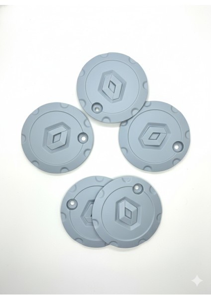 Renault Clio 3 Jant Göbeği Kapağı - 3D Baskı Yedek Parça modelleri