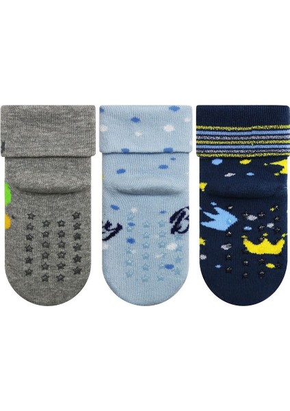 Doğum Günü Desenli Havlu Erkek Bebek Patik Çorap fiyatları