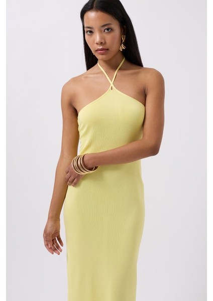 Çapraz Askılı Maxi Elbise fiyatları