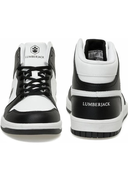 Lumberjac 101338834 Rachel Hı Siyah-Beyaz Erkek Spor Ayakkabı