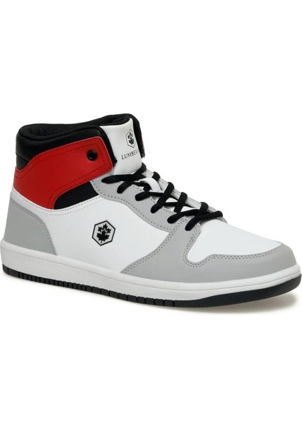 Lumberjac 101338835 Rachel Hı Beyaz-Kırmızı Erkek Spor Ayakkabı