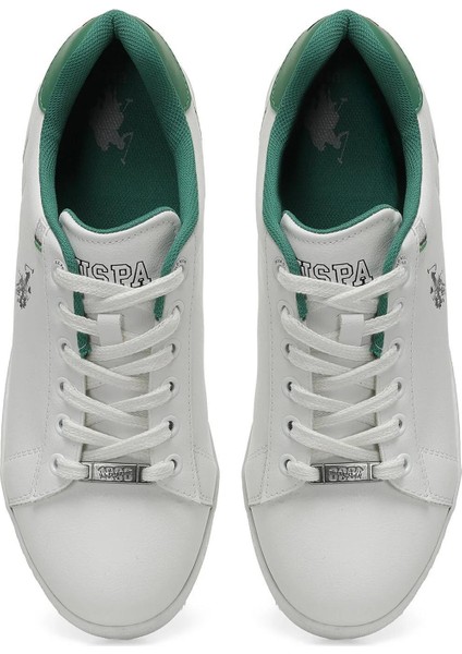 U.S Polo 101512747 Erna FX Beyaz-Yeşil Erkek Spor Ayakkabı