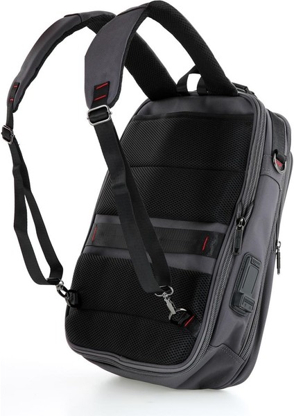 Gri Ççs 51268 USB Giriş 15.6 Inc Laptop Sırt Çantası