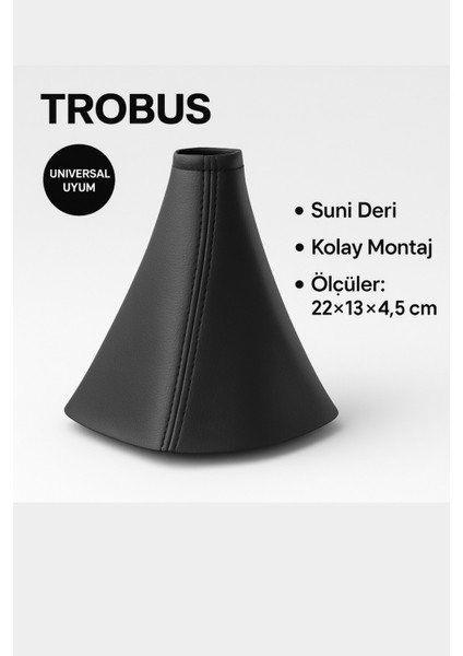 Lancia Delta (Yeni Kasa) Manuel Vites Körüğü Siyah Deri Siyah Dikiş Uyumlu