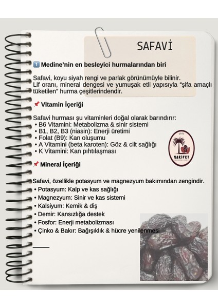 Safavi (Medine Karası – Mis Kokulu) Lüks indirimleri