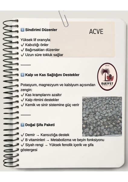 Acve (Ajwa) Hurması – Seçme Medine Acvesi | Yeni Mahsul | Özel Kalite Peygamber Efendimiz (Sav)’in Tavsiye Ettiği Mübarek Hurma – Saf, Doğal, Katkısız indirimleri