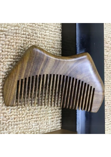 Ahşap Sandal Ağacı Gugu Masaj Yüz Masaj Gua Sha Saç Tarağı Model 8 modelleri