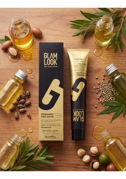 Kalıcı Saç Boyası | 5.00 Yoğun Açık Kestane | 100 ml | Koruyucu, nemlendirici, besleyici yağlar, düşük amonyak seviyesi, profesyonel 79 renk fırsatları