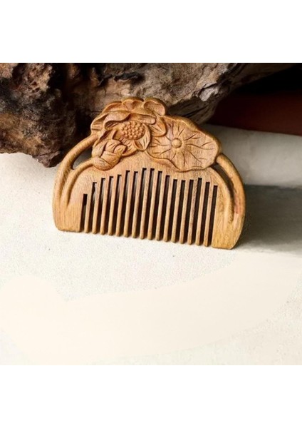 Ahşap Sandal Ağacı Gugu Masaj Yüz Masaj Gua Sha Saç Tarağı Model 10 modelleri